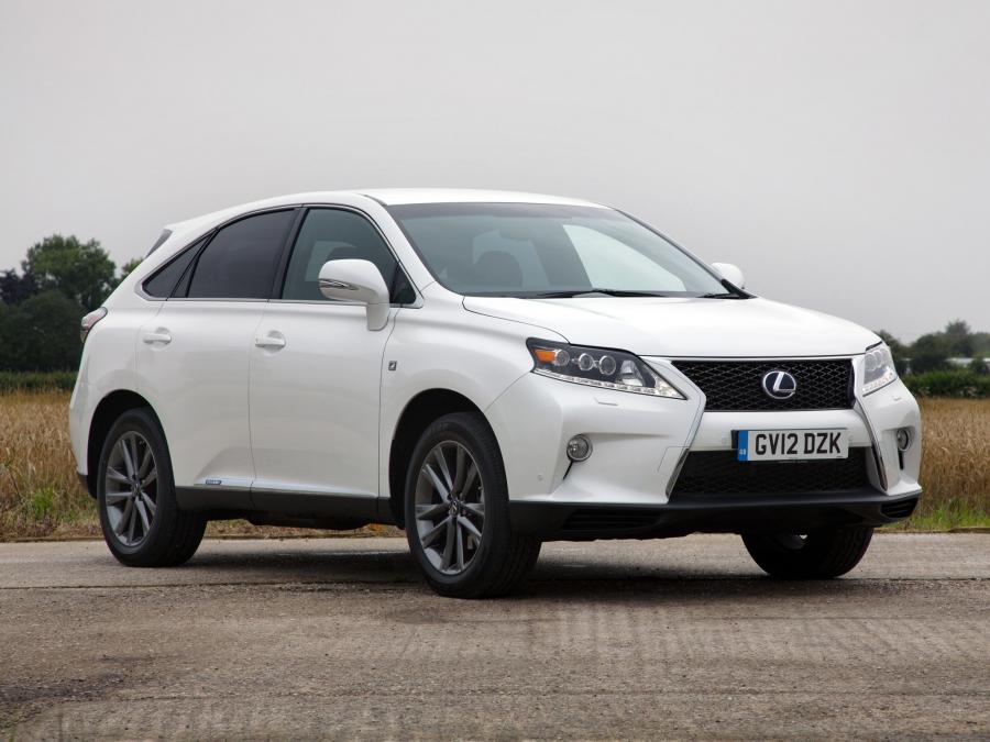  Lexus RX450h F-Sport 2012 года  (UK) (фото 12 из 16)